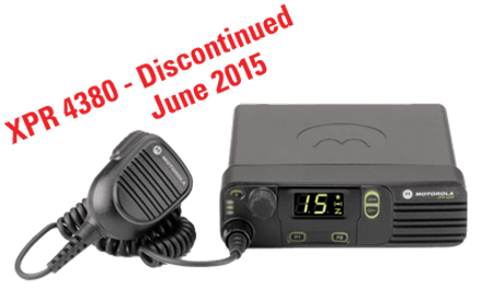 Motorola XPR 4380 Motorola XPR 4380